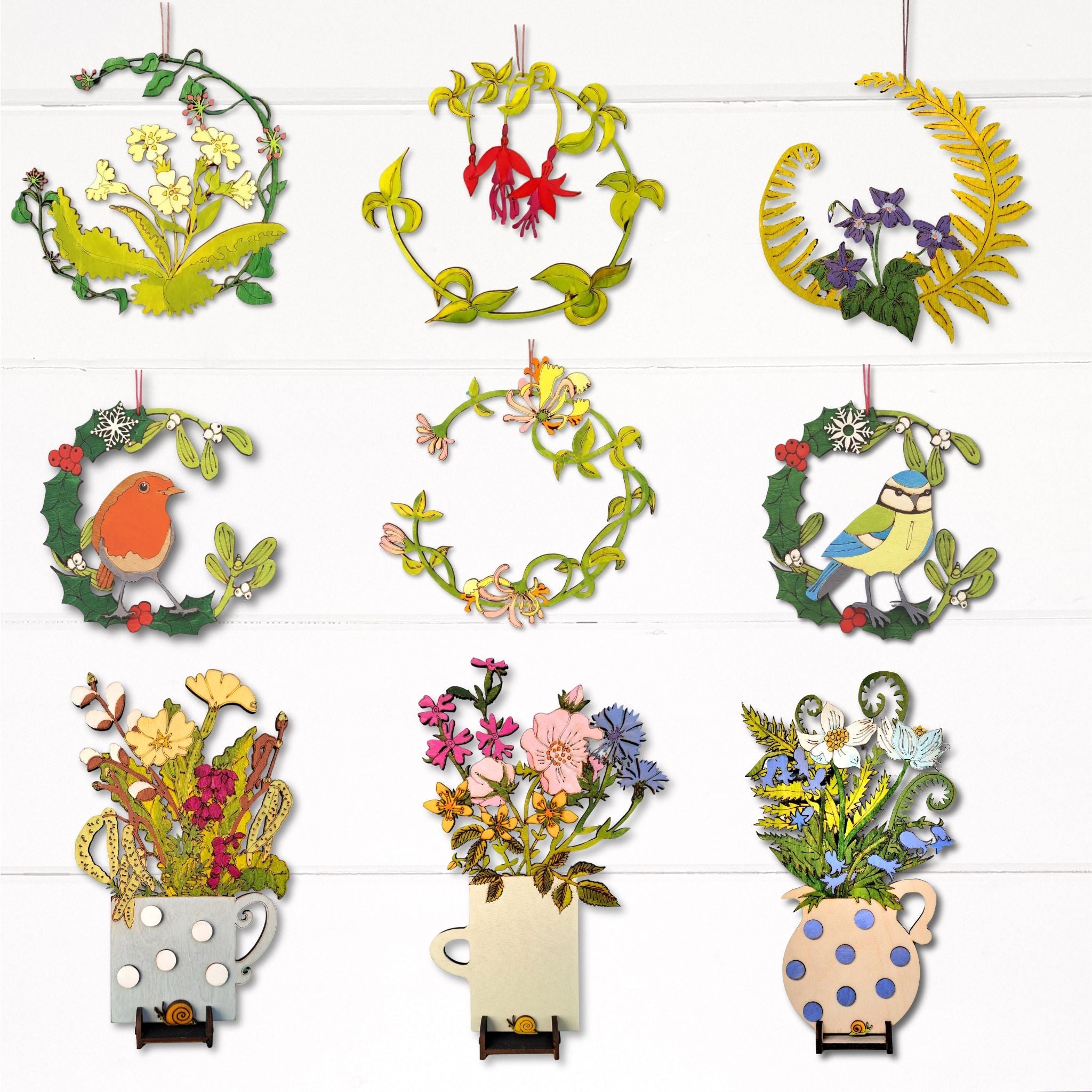Flower Rings, Posies & Wreaths