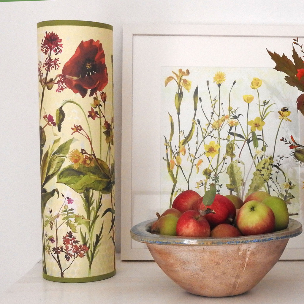 Wildflowers Tube Lights & Lampshade