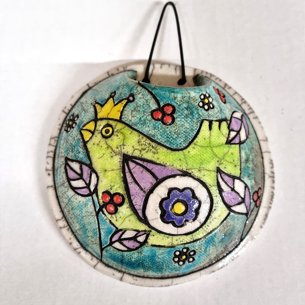 Raku Lavender pouches