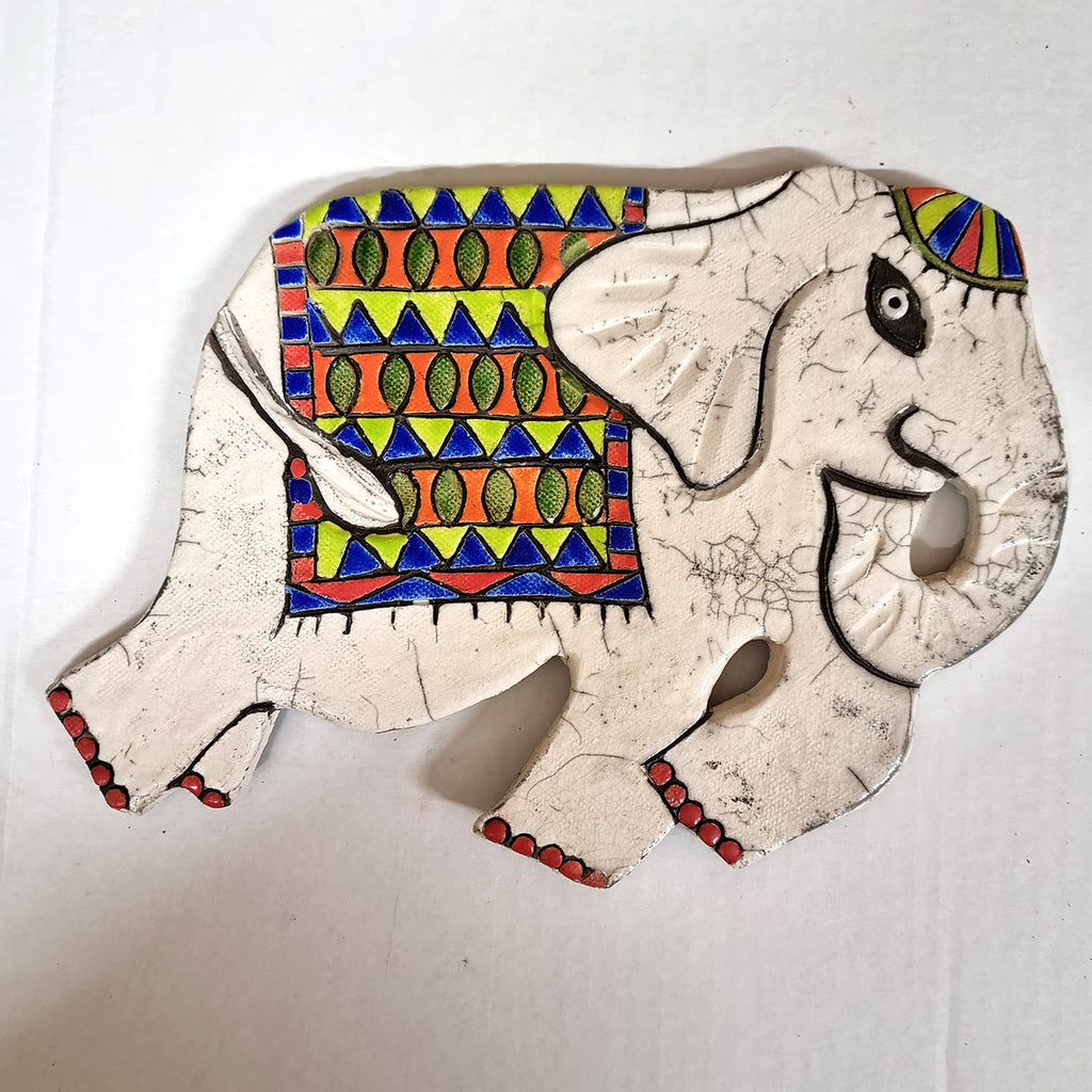 Raku Elephants