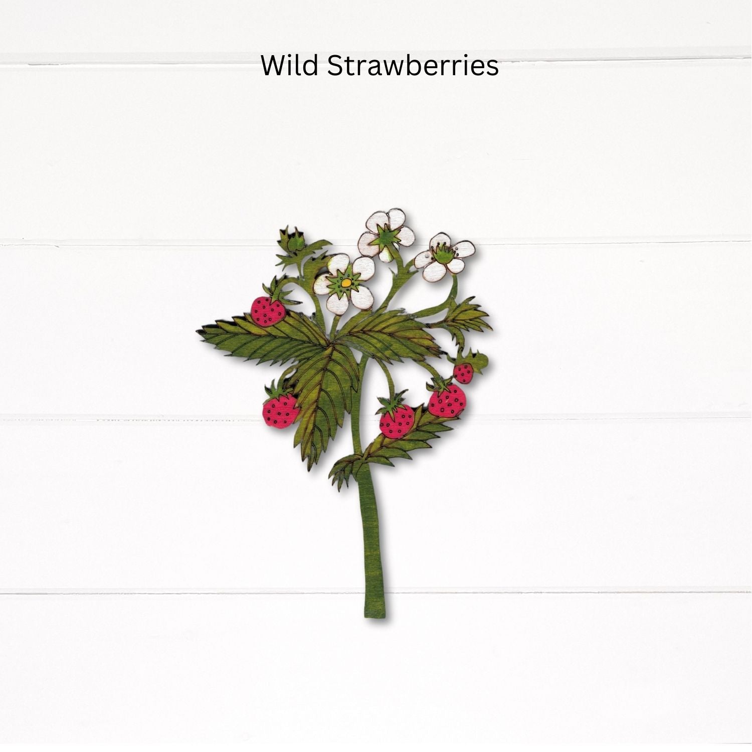 Wild Strawberries' (Wildflower Stem & Bottle) – Annabel Langrish