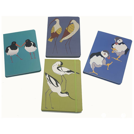 'A set of 4 Contemporary Seabird Notebooks