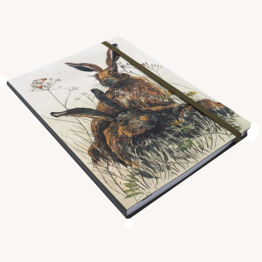 'Two Hares' Notebook