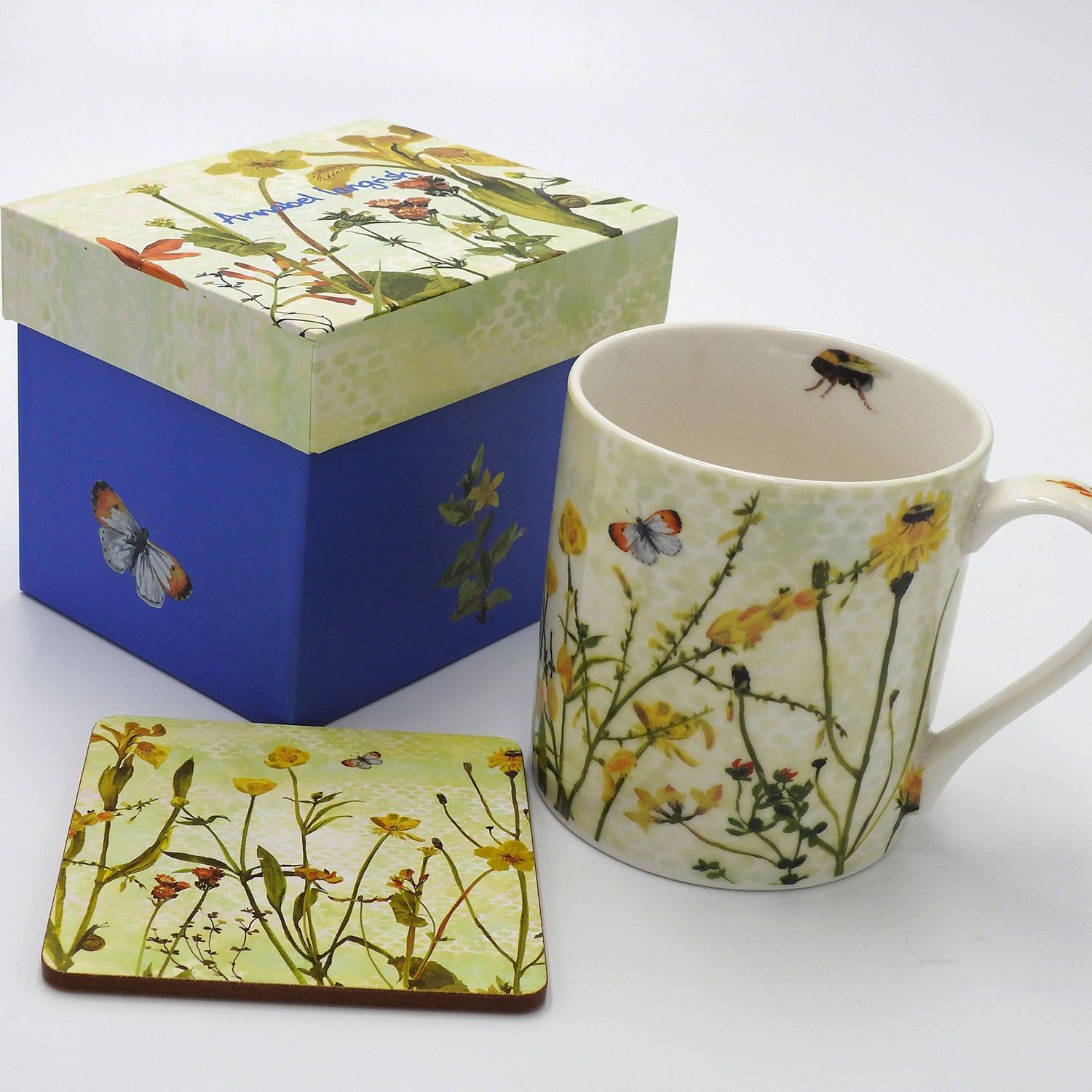 Wildflower 'The Yellows' Mug and Coaster Set
